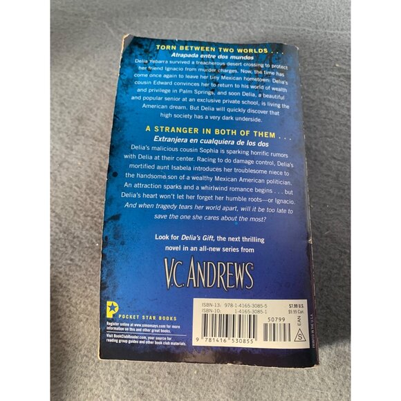 V.C. Andrews "Delias Heart" Paperback Novel - Picture 2 of 4